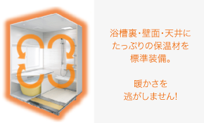 温材を標準装備