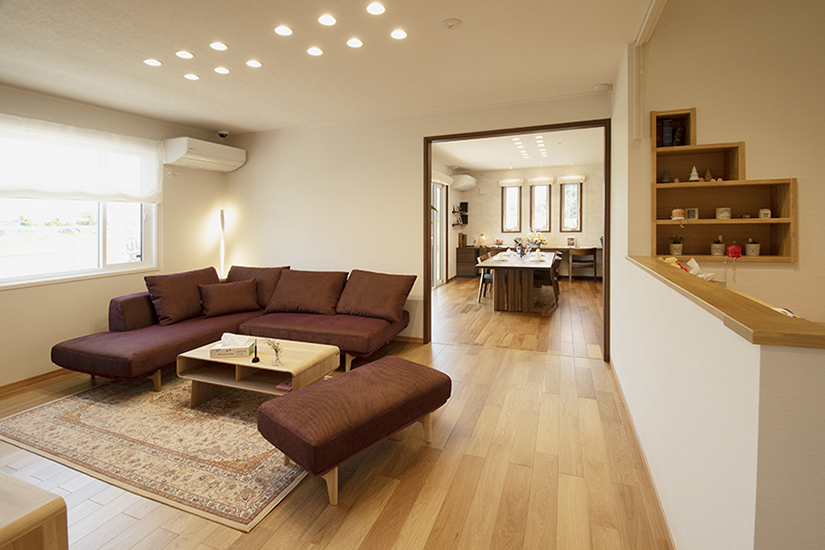 くつろぎのリビング