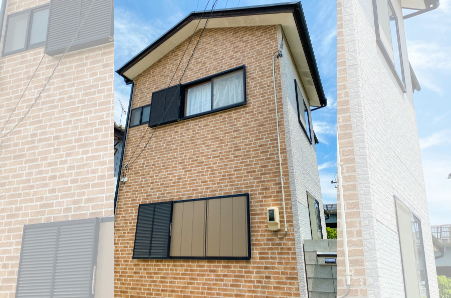 外壁張替え工事セレーノホームリフォーム事例