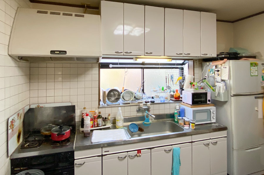 キッチン入替えセレーノホーム リフォーム事例ビフォー